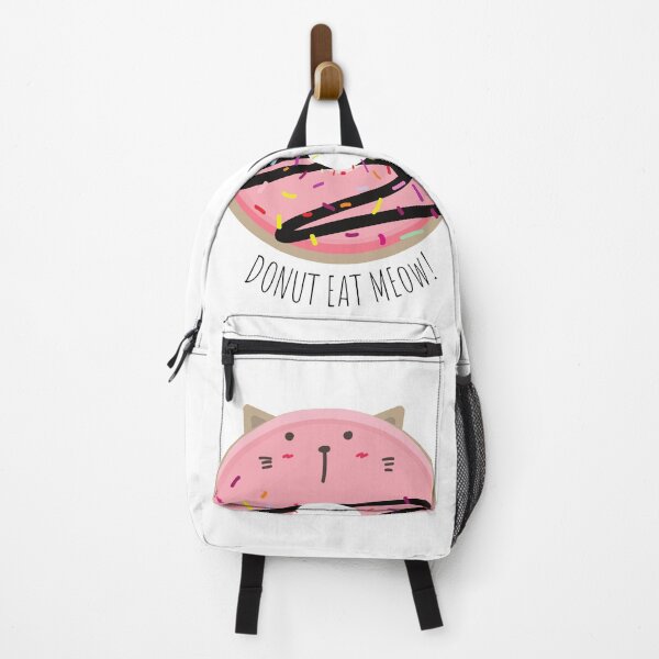 Item preview, Donut Eat Meow, Cute Donut Cat Pink designed and sold by sanashibata.