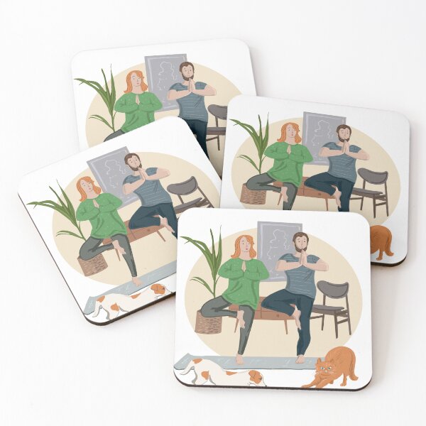 Item preview, Yoga with pets designed and sold by edaff19.