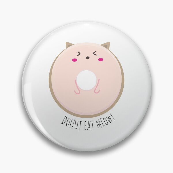 Item preview, Donut Eat Meow, Cute Donut Cat Strawberry designed and sold by sanashibata.
