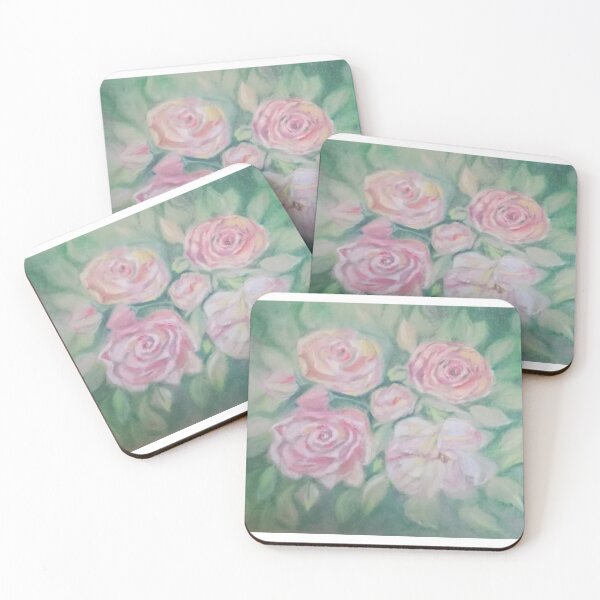 Item preview, Roses in green designed and sold by ArtandBeyond.