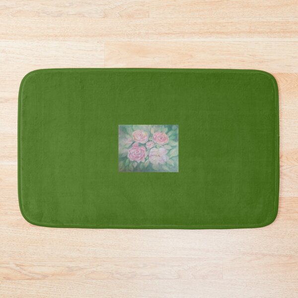Item preview, Roses in green designed and sold by ArtandBeyond.