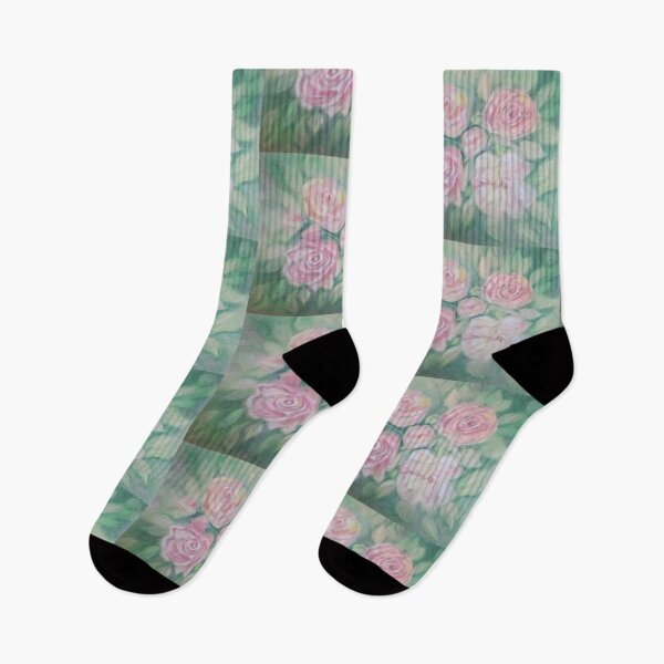 Item preview, Roses in green designed and sold by ArtandBeyond.