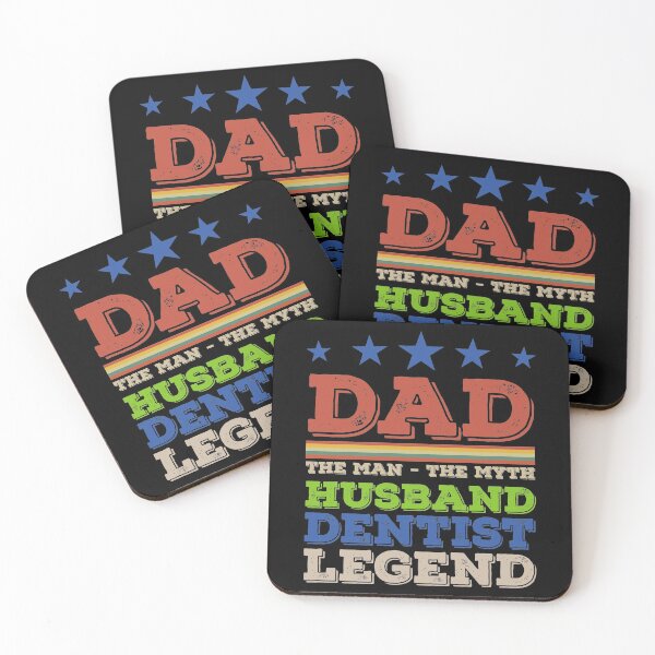 Item preview, Dad Husband Dentist Legend - The Man The Myth - Vintage Profession Gift For Men designed and sold by ALITOPRINCE.