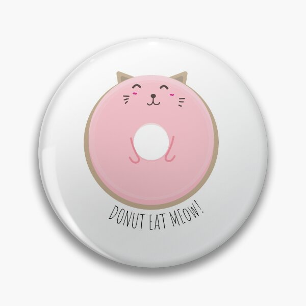 Item preview, Donut Eat Meow, Cute Donut Cat Berry designed and sold by sanashibata.