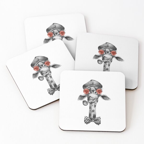 Item preview, Cool “Old looking” giraffe designed and sold by Art-of-Karoline.