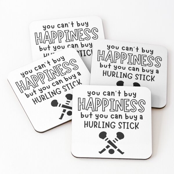 Item preview, You can't buy happiness but you can buy a hurling stick designed and sold by TheGreenGoat.