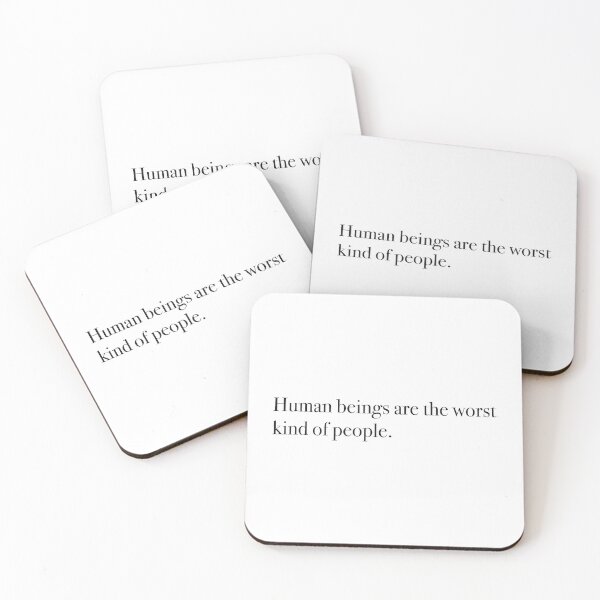 Item preview, Human beings are the worst kind of people designed and sold by kkmakanas.
