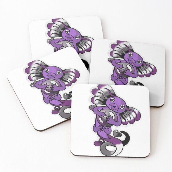 Item preview, Axoltol Pride- Asexual designed and sold by AJRDesigns.