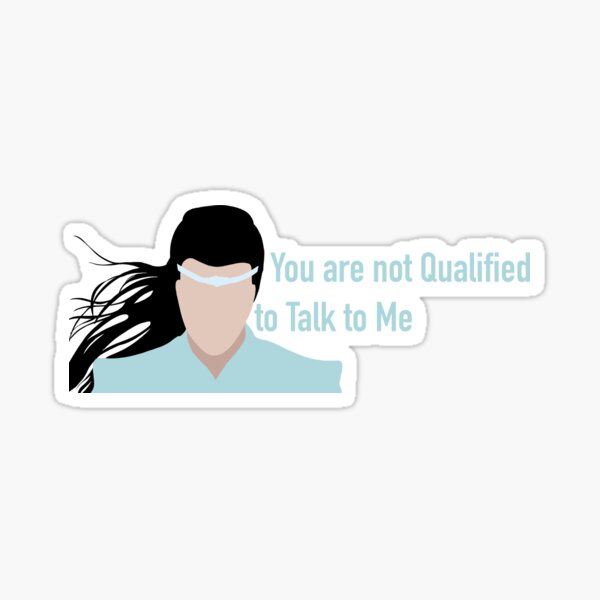 You Are Not Qualified to Talk to Me, The Untamed Sticker