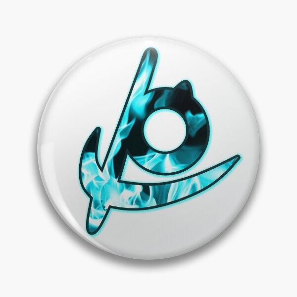 Item preview, Reaper RPR Endwalker Blue Flame Job Icon - Final Fantasy XIV designed and sold by Hyper Shop.