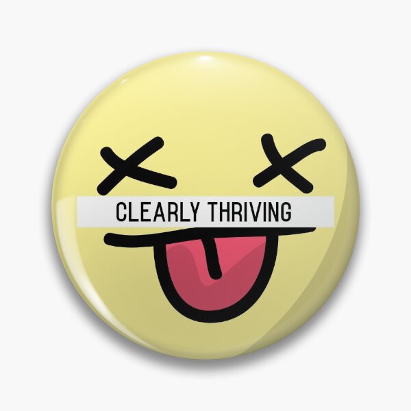 Item preview, Clearly Thriving INFJ Introverted Personality Satire designed and sold by jrobdesignz.