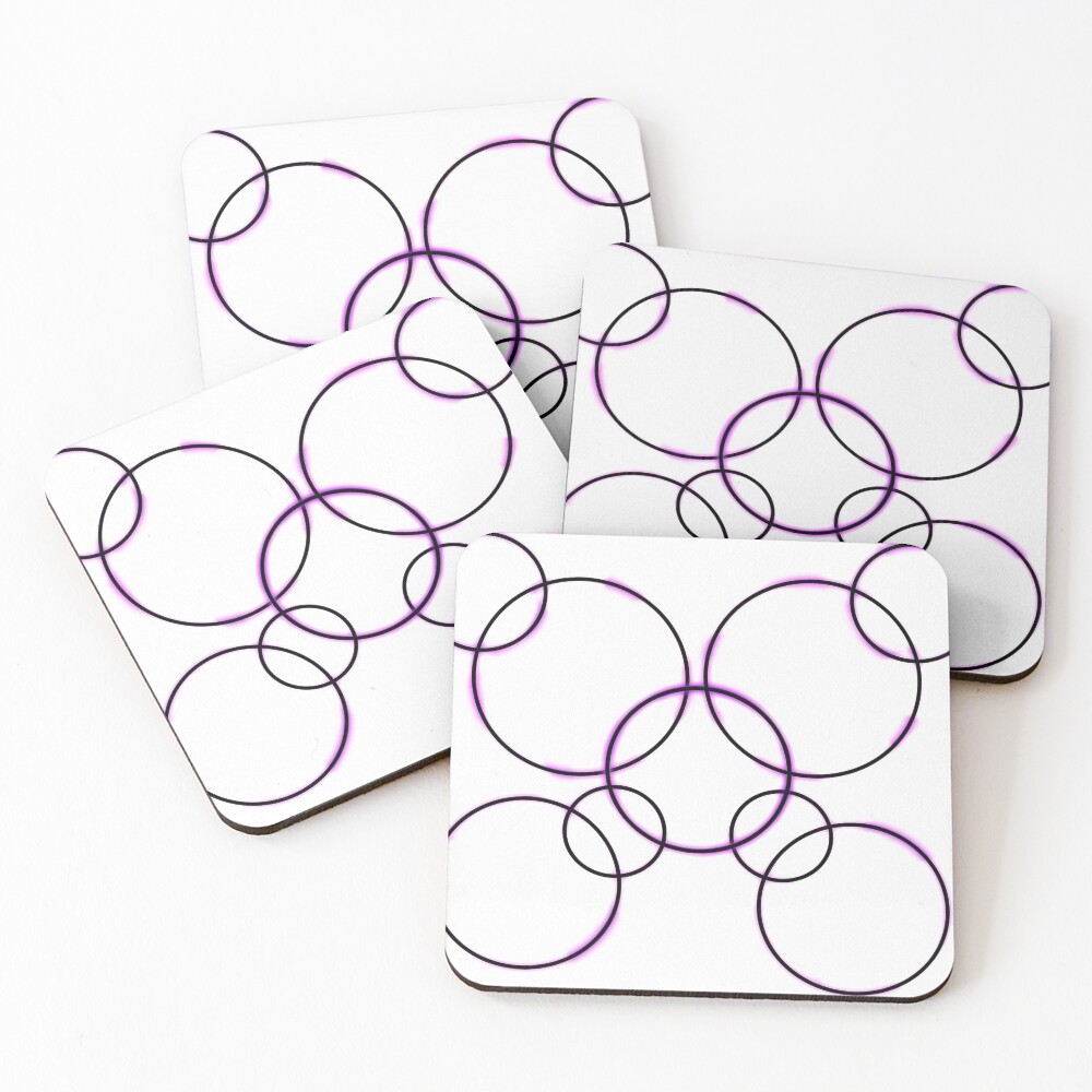 Item preview, Coasters (Set of 4) designed and sold by HardToLevelUp.