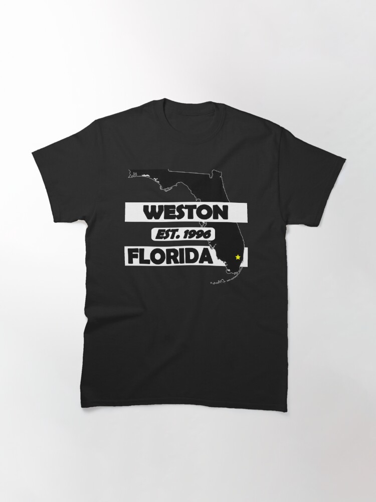 Alternate view of WESTON, FLORIDA EST. 1996 Classic T-Shirt