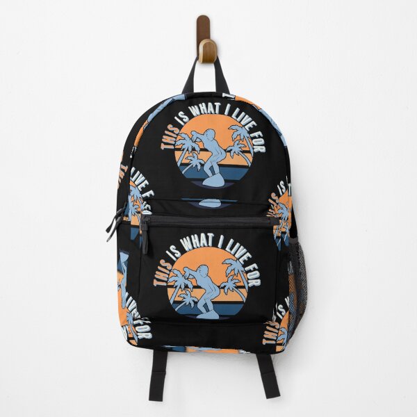 Item preview, This Is What I Live For Enthusiastic Women Surfer designed and sold by Zurickdesigns.