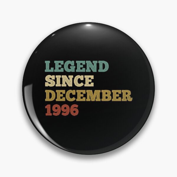 Item preview, legend since december 1996, vintage 1996 t shirt, 25th birthday shirt, 25th birthday shirt ideas, december birthday shirt, december shirt, december birthday designed and sold by T-DESIGNEDZ.