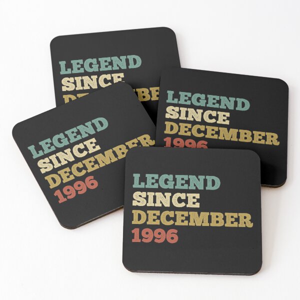 Item preview, legend since december 1996, vintage 1996 t shirt, 25th birthday shirt, 25th birthday shirt ideas, december birthday shirt, december shirt, december birthday designed and sold by T-DESIGNEDZ.