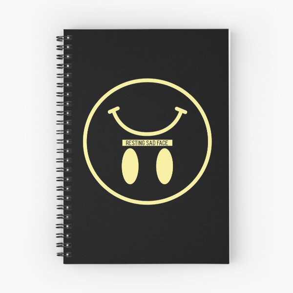 Item preview, Resting Sad Face INFJ Personality RBF Satire designed and sold by jrobdesignz.