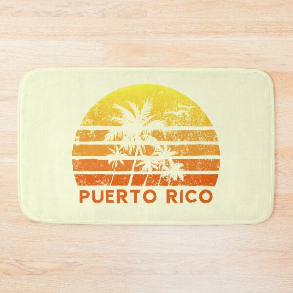 Item preview, Puerto Rico Retro Sunset Palm Tree Vintage Style designed and sold by ETIndustries.