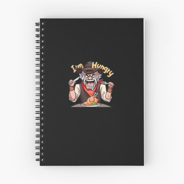 Item preview, I'm Hungry Salivating Cowboy Design designed and sold by Angela Mello.
