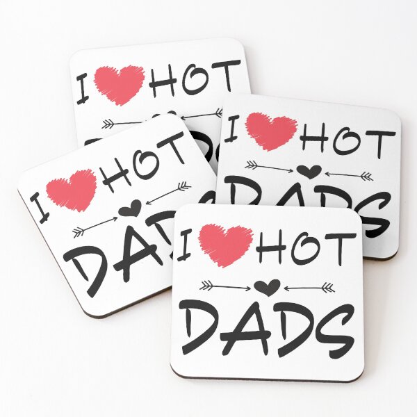 Item preview, I Love Hot Dads designed and sold by SenGift.