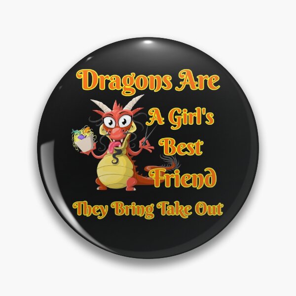 Artikelvorschau, Drachen sind der beste Freund eines Mädchens, das sie mitbringen Design zum Mitnehmen entworfen und verkauft von Angela Mello.