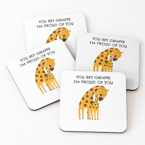 Item preview, You Bet Giraffe I'm Proud of You designed and sold by littlerhody.