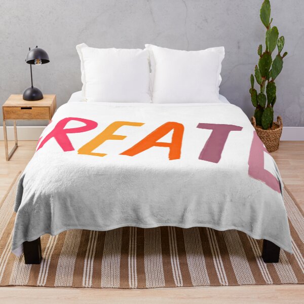 Item preview, Create - Gift for Artists And Art Students - Colorful lettering designed and sold by morgansgoods.