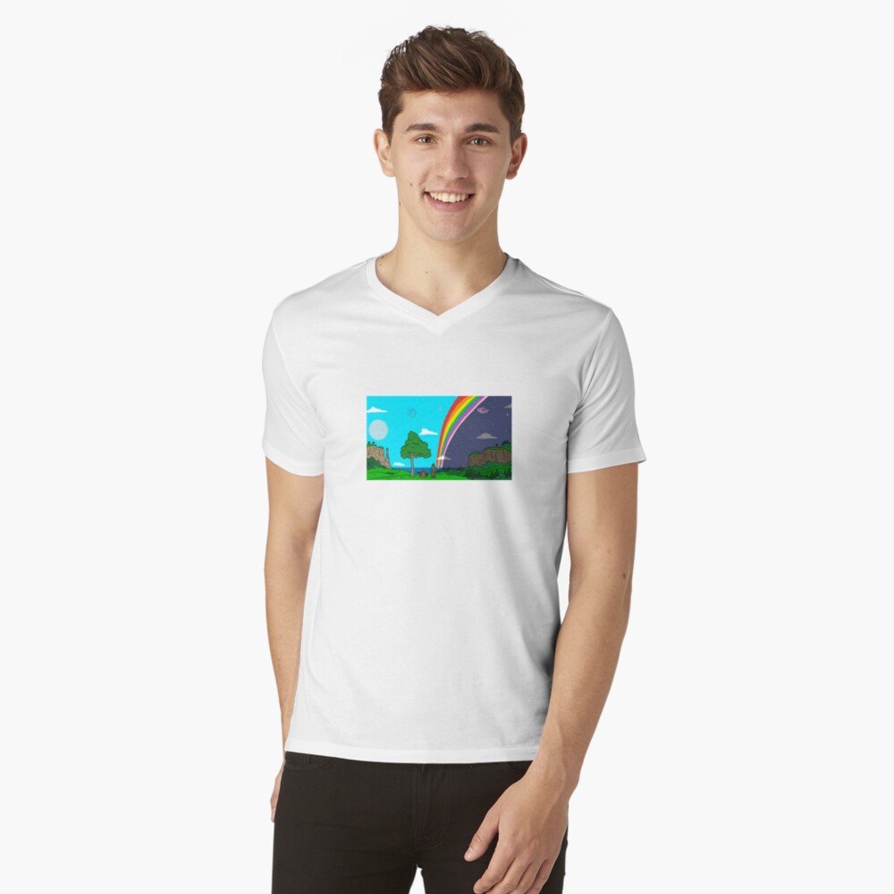 Item preview, V-Neck T-Shirt designed and sold by wheppa.