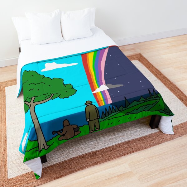 Big Lez Show Landscape Comforter