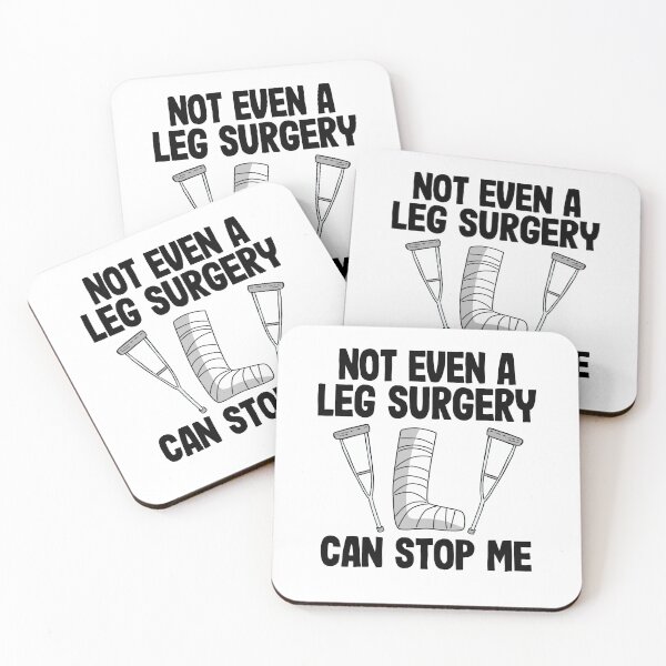 Item preview, Not Even A Ley Surgery Can Stop Me Broken Leg Recovery designed and sold by Stronzi.