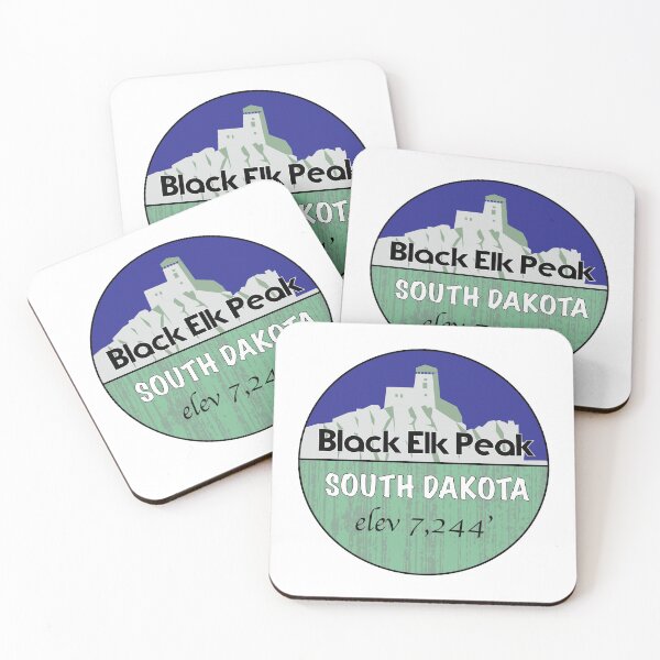 Item preview, Black Elk Peak South Dakota- State Highpoint #15 designed and sold by PeakButtons.