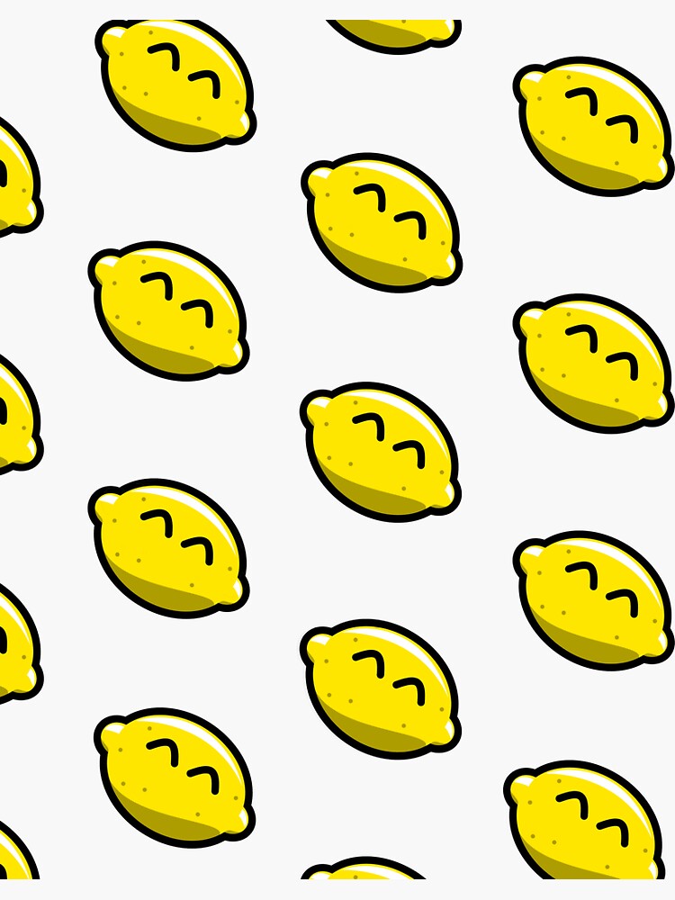 "Lemons. Lemon Squad" Sticker for Sale by RedDaniel Redbubble