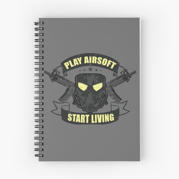 Artikelvorschau, Airsoft spielen, Airsoft Mask and Guns Graphic leben entworfen und verkauft von Vasyl Chernovol.