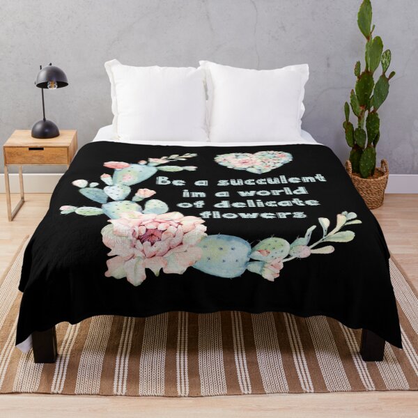 Item preview, Be a succulent in a world of delicate flowers designed and sold by ElenaDanilo.