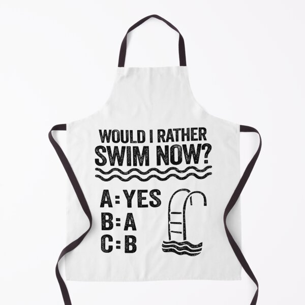 Artikelvorschau, Würde Ich Lieber Schwimmen? Schwimmer Geschenk Lustig Spruch entworfen und verkauft von Stronzi.