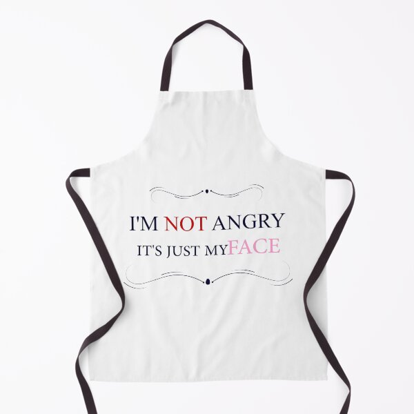 Item preview, I'm not angry it's just my face funny shirts designed and sold by YSNbr.