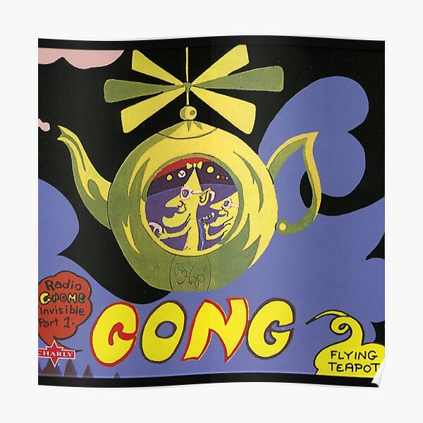 "FLYING TEAPOT" Poster for Sale by MetalRockProg Redbubble