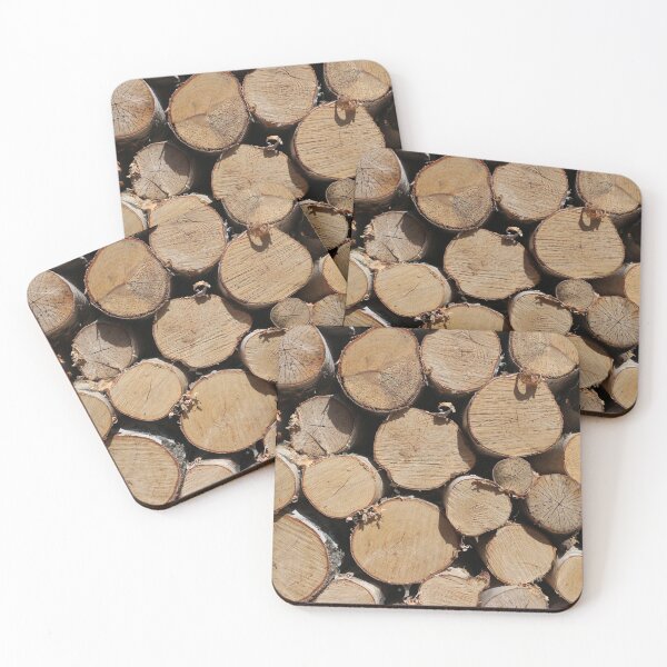 Item preview, sawn birch firewood stacked designed and sold by mrivserg.