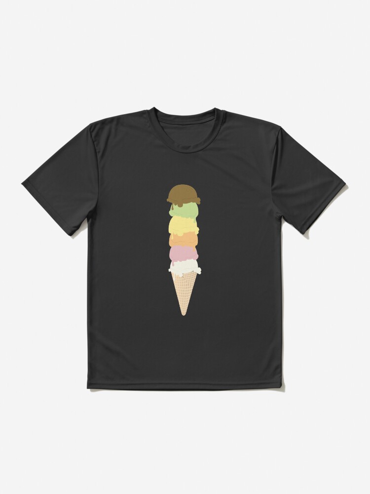 Thumbnail 2 of 7, Active T-Shirt, ice cream designed and sold by clairesmiles.