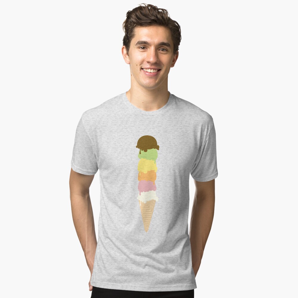 Item preview, Tri-blend T-Shirt designed and sold by clairesmiles.