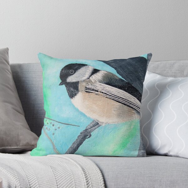 Item preview, Black-capped Chickadee designed and sold by LINAJAMISON.