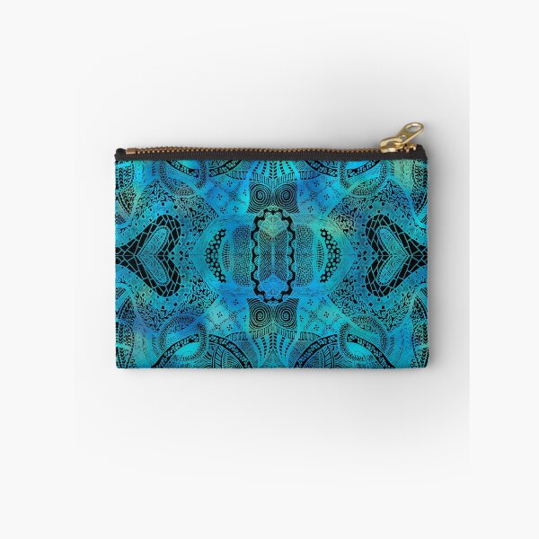 Item preview, Loops Lagoon - Hand Drawn Zentangle Design designed and sold by ThatsJustJilly.