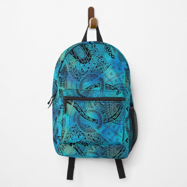 Item preview, Loops Lagoon - Hand Drawn Zentangle Design designed and sold by ThatsJustJilly.