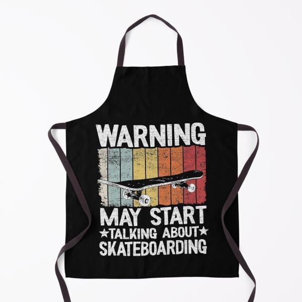 Item preview, Warning May Start Taking About Skateboarding Funny Skateboard designed and sold by Stronzi.
