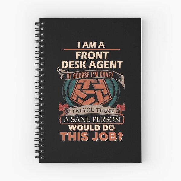 Artikelvorschau, Front Desk Agent T-Shirt - Sane Person Geschenkartikel Tee entworfen und verkauft von jennynicho.