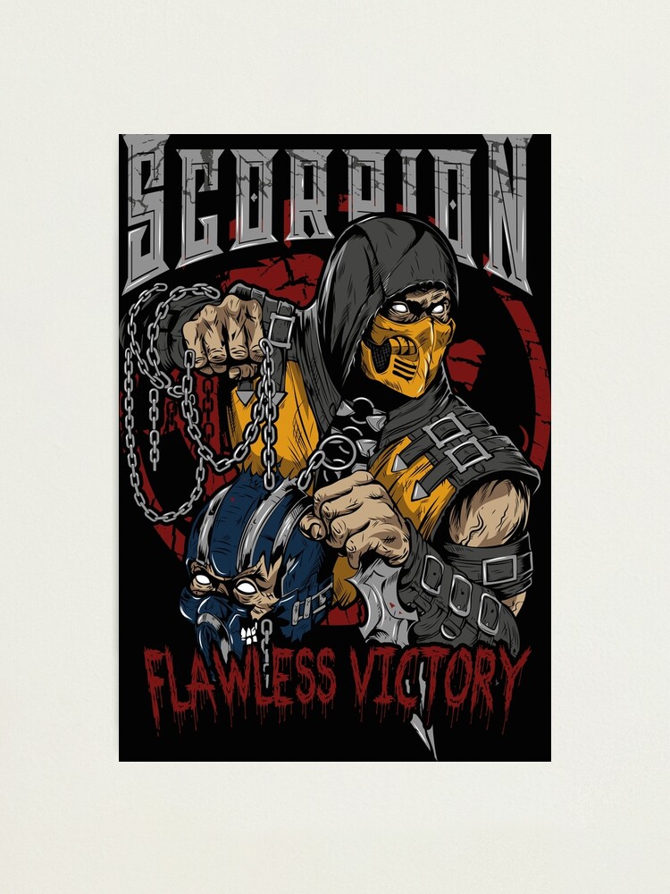 Flawless Victory | Mortal Kombat | Mortal Kombat 11 | Art Board Print