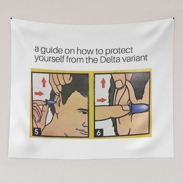 Item preview, Delta Varient Covid Meme designed and sold by Popular-Gifts.