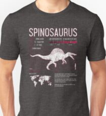 Spinosaurus Dinosaur Fun Facts Science Unisex T-Shirt