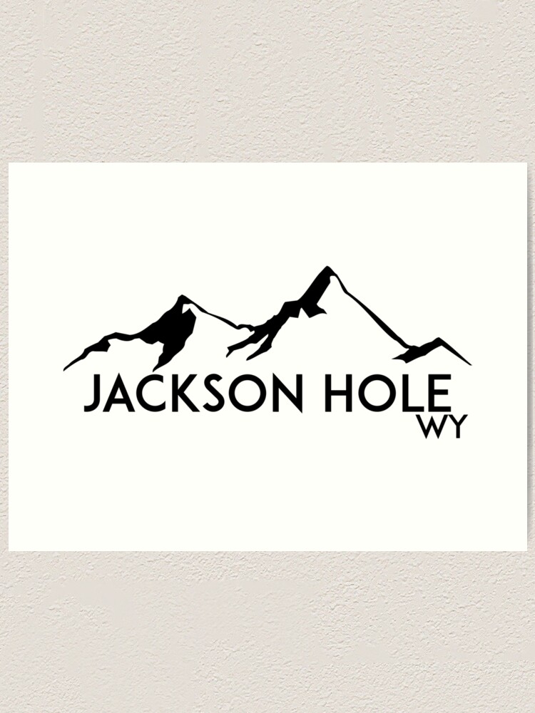 Jackson Hole Sticker Decal Ski Snowboard Wyoming Grand Teton National Park PO