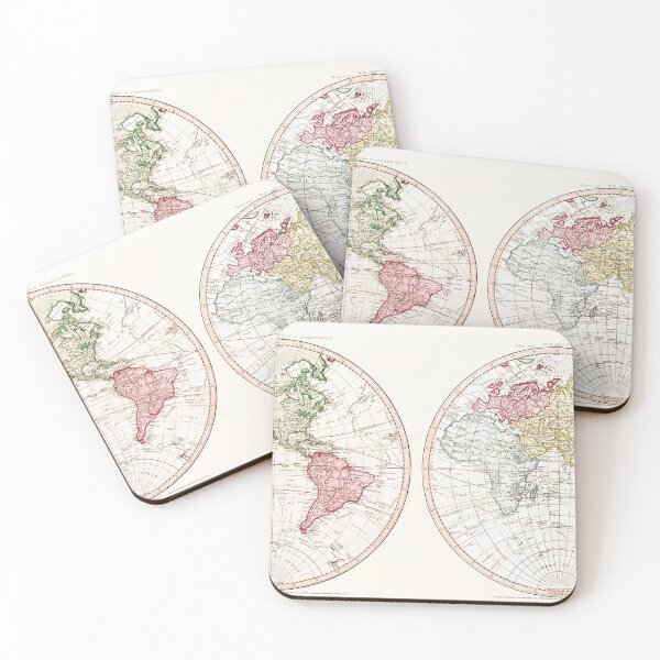 Item preview, Vintage World Map (1790) by William Faden designed and sold by Designedbysm.